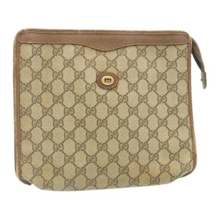 Gucci Vintage - Vintage Väskor - Beige - Dam - Storlek: One Size, Dam, Storlek: ONE SIZE