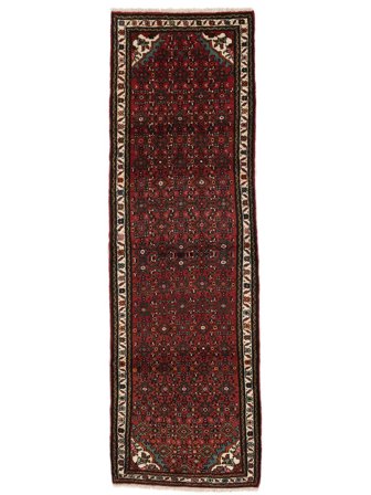Small Hosseinabad Fine Rug 89X285 Wool