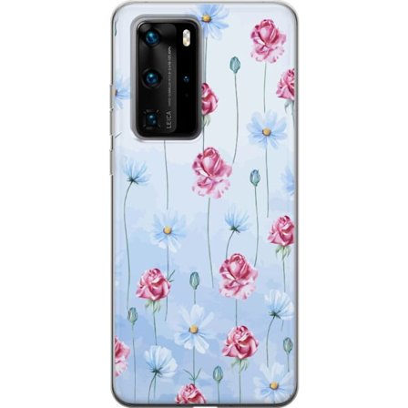 Yhteensopiva Puhelinkuori Huawei P40 Pro Petal Reverie Sky Blue