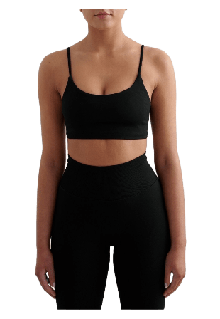 aim'n Shape Seamless Strap Bra Träningskläder Dam Svart XS