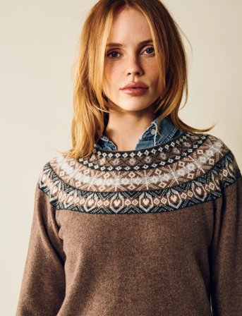 Jumperfabriken Vera Jumper - Brown - L