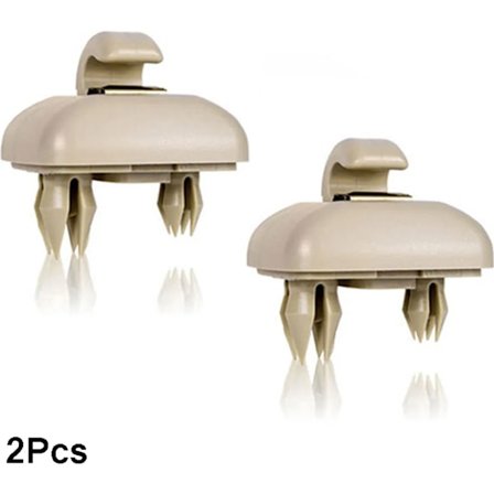 2 st Interiör Solskydd Klämma Fäste för Audi A1 A3 A4 A5 Q3 Q5 (8E0 857 562) A7 B6 B7 B8 S4 S5 Solskyddshållare Bil Interiördelar Beige