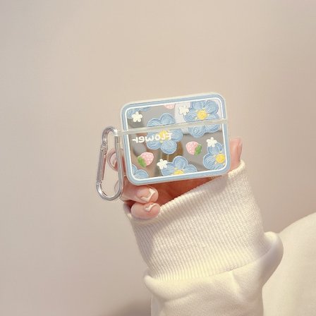 AirPods deksel silikondeksel speil blomst for Apple Airpod 3 deksel