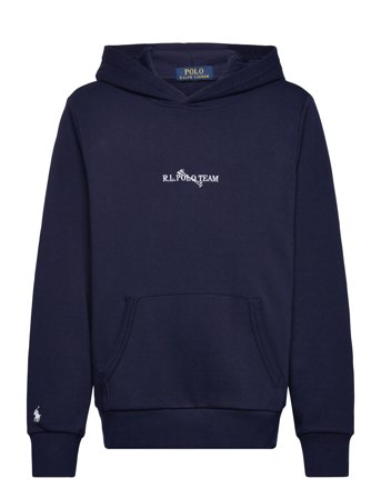 Ralph Lauren Kids Polo Team French Terry Hoodie - Navy - 132-137