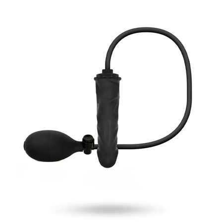 Inflatable Dildo With Pump 14,5 cm - Easy Toys