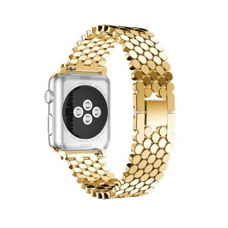 Stilren Stållänk (Coil-Polish) för Apple Watch 40mm (4) Guld