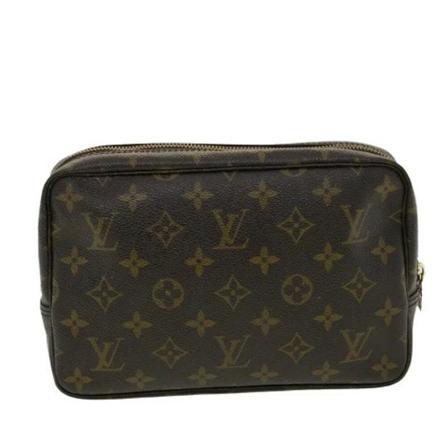 Louis Vuitton Vintage Pre-owned Canvas kuvertvskor brun, Dam Vintage Väskor, Dam, Storlek: ONE SIZE