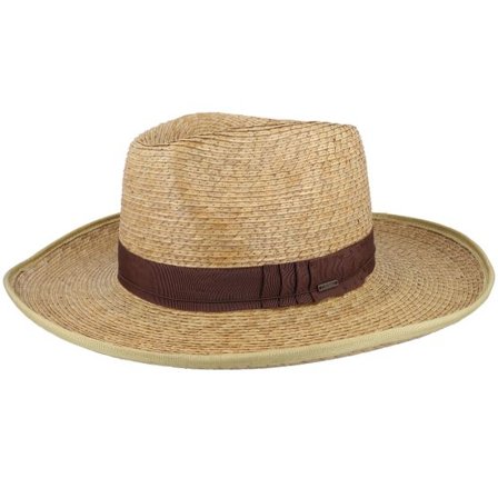 Brixton - Beige straw Hatt - Reno Tan Straw Hat @ Hatstore