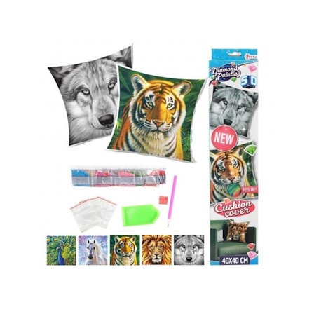 Timanttimaalaus tyynyliina/ Diamond Painting Cushion cover