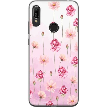 Yhteensopiva Puhelinkuori Huawei Y6 (2019) Rose Petal Whisper