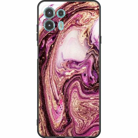 Motorola Edge 20 Lite Svart Skal Mönster