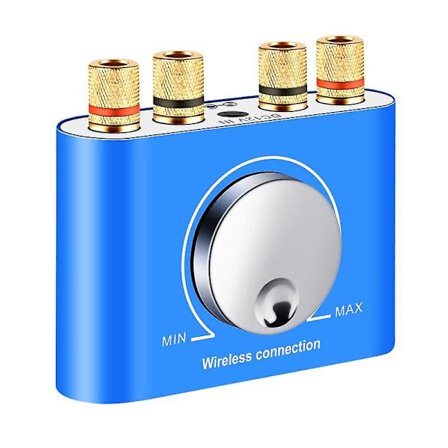 Bluetooth 4.2 Förstärkare Ljud Digital Förstärkare Hi Fi Stereo 2.0 MiniOffice|Bärbara Högtalare (Blå)