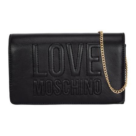 Love Moschino womens cross-body messenger shoulder Taske Sort, Dame, Størrelse: ONE Size