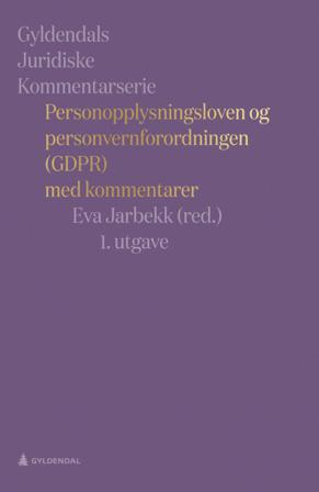 Personopplysningsloven og personvernforordningen (GDPR) - Bok - Hardback