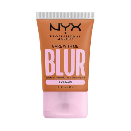 NYX PROFESSIONAL MAKEUP Bare With Me Blur Tint Foundation 13 Caramel, Makeup, Ansigt, Foundation