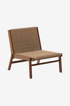 Kave Home - Ulkotuoli - itani - Ruskea - Nojatuolit ulkokäyttöön - - Homeroom