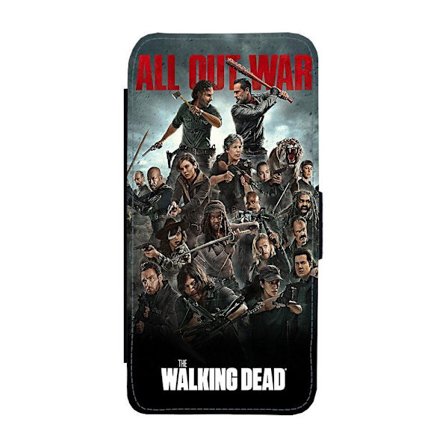 The Walking Dead iPhone 16 Plus Flip Mobilfodral