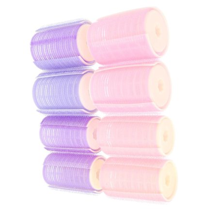 8 stk. lette hårruller - multifunktionelle stylingværktøjer til retrobølger og pandehår, letanvendelige curlers til alle hårtyper (varme