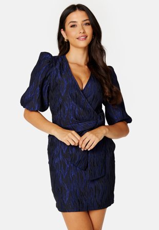 BUBBLEROOM Khristen Dress Blue Klær