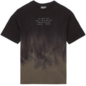 Kids - Diesel Dark green Talzy Over Graphic T-shirt 12 Years - Tops - 12 years - Green - Mädchen