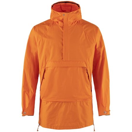 Fjällräven Men's Singi X-Anorak in Field Orange | Size: Medium, Cotton