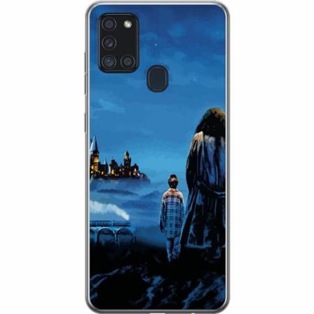Samsung Galaxy A21s Genomskinligt Skal Harry Potter Hogwarts L