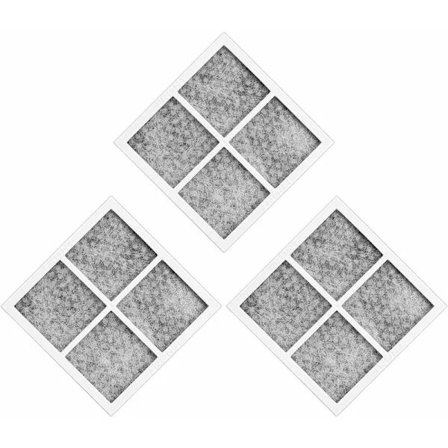 3 st Pure n Fresh LG-filter, kylskåpsluftfilter, frysluftfilter kompatibelt med LG-kylskåp LT120F / ADQ73214404 / ADQ73, A