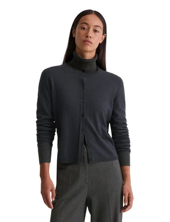 Marc O'Polo Cardigans Long Sleeve - Navy - M