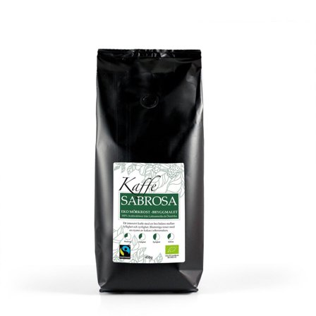 Kaffe Sabrosa Eko Mörkrost 450g - Lyreco - Kök och servering - Kaffe och te - Bryggkaffe