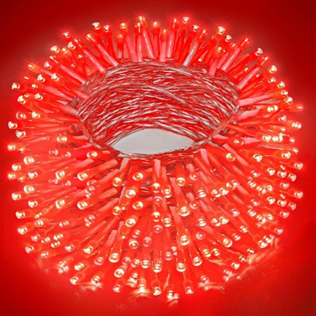 Julebelysning, 200 LED-lys 20 meter, for hage- og juletrepynt Grønn