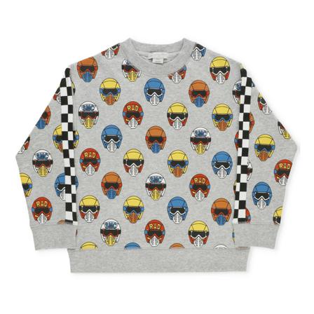 Stella McCartney, Sweatshirts Szary, Mężczyzna, Rozmiar: 128 CM