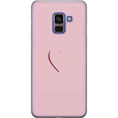 Yhteensopiva Puhelinkuori Samsung Samsung Galaxy A8 (2018) SoftPinkLove