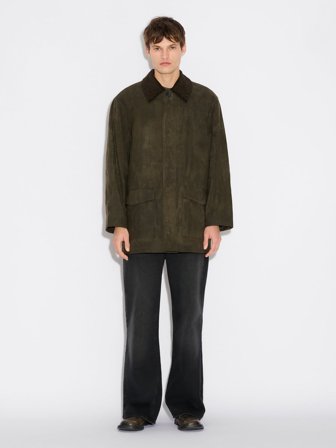 Holzweiler Dani Mid Length Jacket - Dk. Green - Men's - XXL