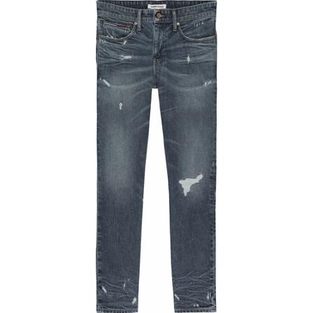Tommy Jeans, Jeans Scanton Slim FIT Blauw, Heren, Maat:W36 L34,stretch