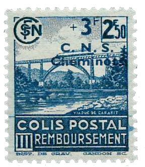 Frankrig - Pakkeporto YT 196 - Postfrisk