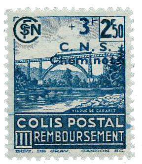 Frankrig - Pakkeporto YT 196 - Postfrisk