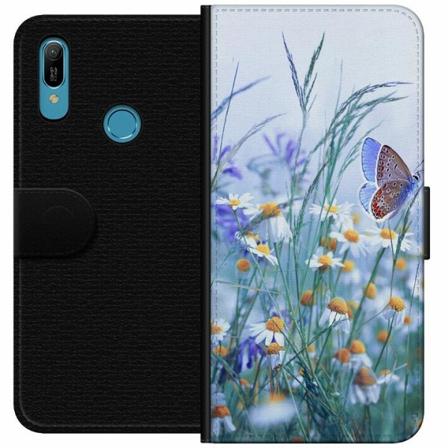 Huawei Y6 (2019) Plånboksfodral Blommor