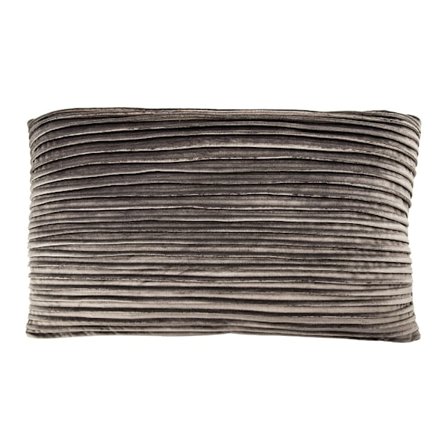 Samettinen plisseerattu sisustustyyny 40x60cm – Sieni