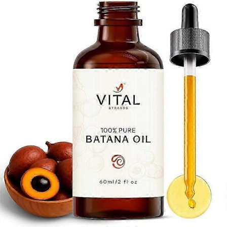 1-5x Vital Strands Økologisk Batanaolie til Hårvækst til Alle Hårtyper 60ml