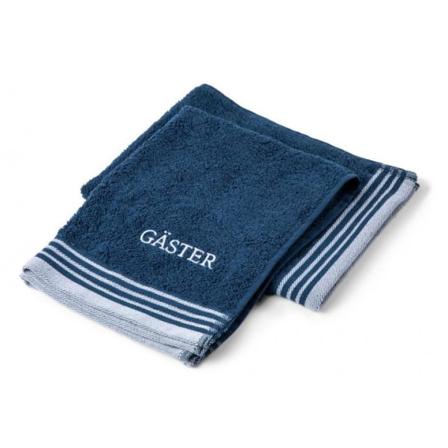 Lord Nelson Victory Handduk Gäster 2-pack, Marin Blå