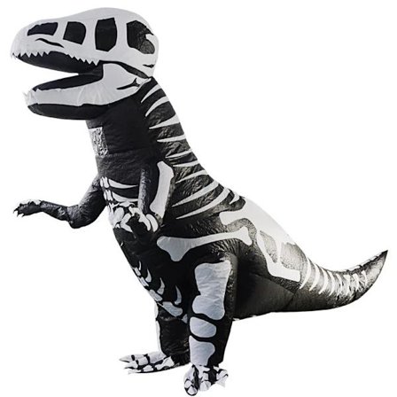 Oppblåsbar dinosaurkostyme - Halloween-rekvisitter - Morsom - T-Rex - Alien - Julekostyme - For voksne - 150-190 cm