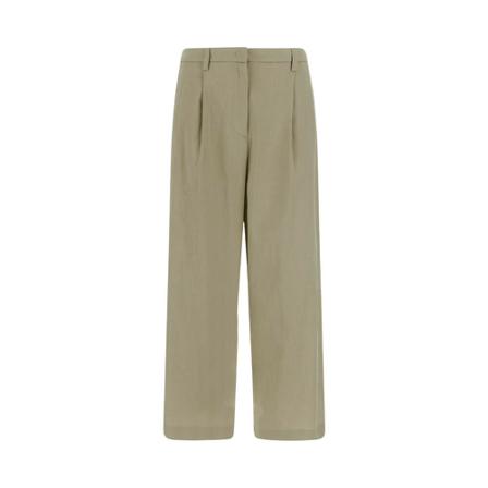 Fabiana Filippi, Linen Trousers Beige, Dames, Maat:M,linnen
