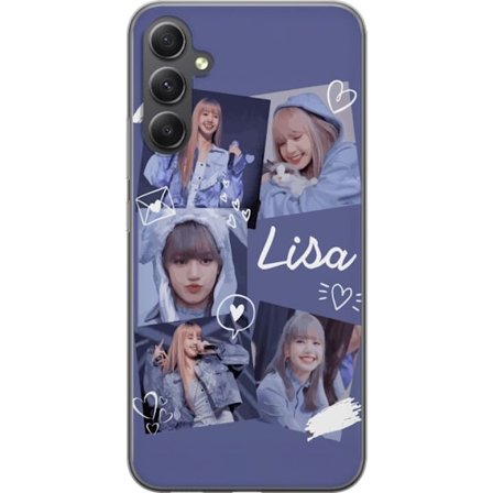 Kompatibelt Mobildeksel til Samsung Galaxy A25 Lisa Blackpink – Aesthetic K-pop Queen