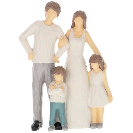 Unik hjemmestatue ornament harpiksfigur pynt bordplate statue ornament