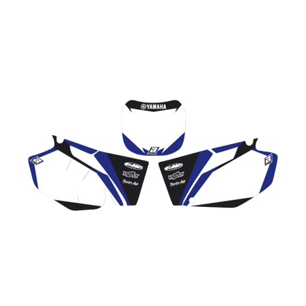 Nummerplaatstickers Blackbird Factory - Yamaha YZ 250FX 2021-2021