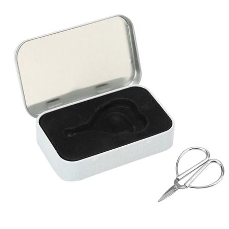 Vintage mini-syningssaks i rustfrit stål til kunst, broderi og kunsthåndværk