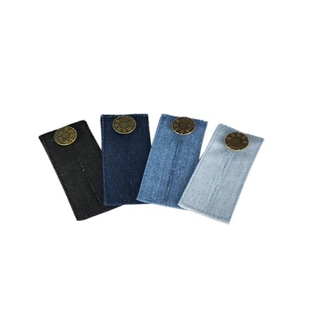 Midjeförlängare / Knappförlängare för Jeans - 4 pack
