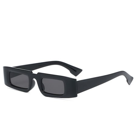 Rektangulära Retro Vintage 90-tals Solglasögon För Kvinnor Rektangulära Chunky Glasögon
