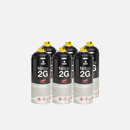 Montana Nitro 2G 400 ml Black 6 pcs Box