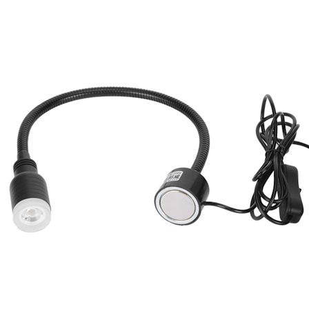 LED Universaali Säädettävä Työstökonevalo 5W Työvalaisin Magneettijalustalla Huoltoon EU-pistoke 110‐220V